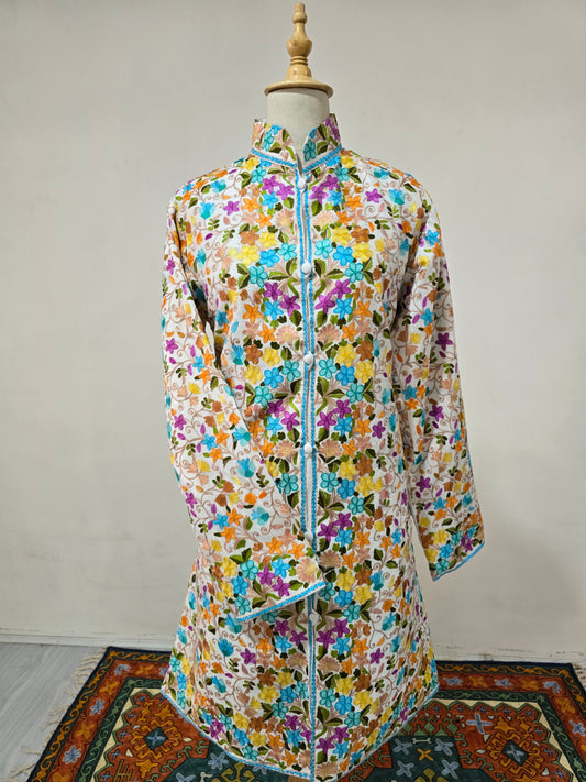 Bahaar-e-Rang Aari Embroidered Jacket