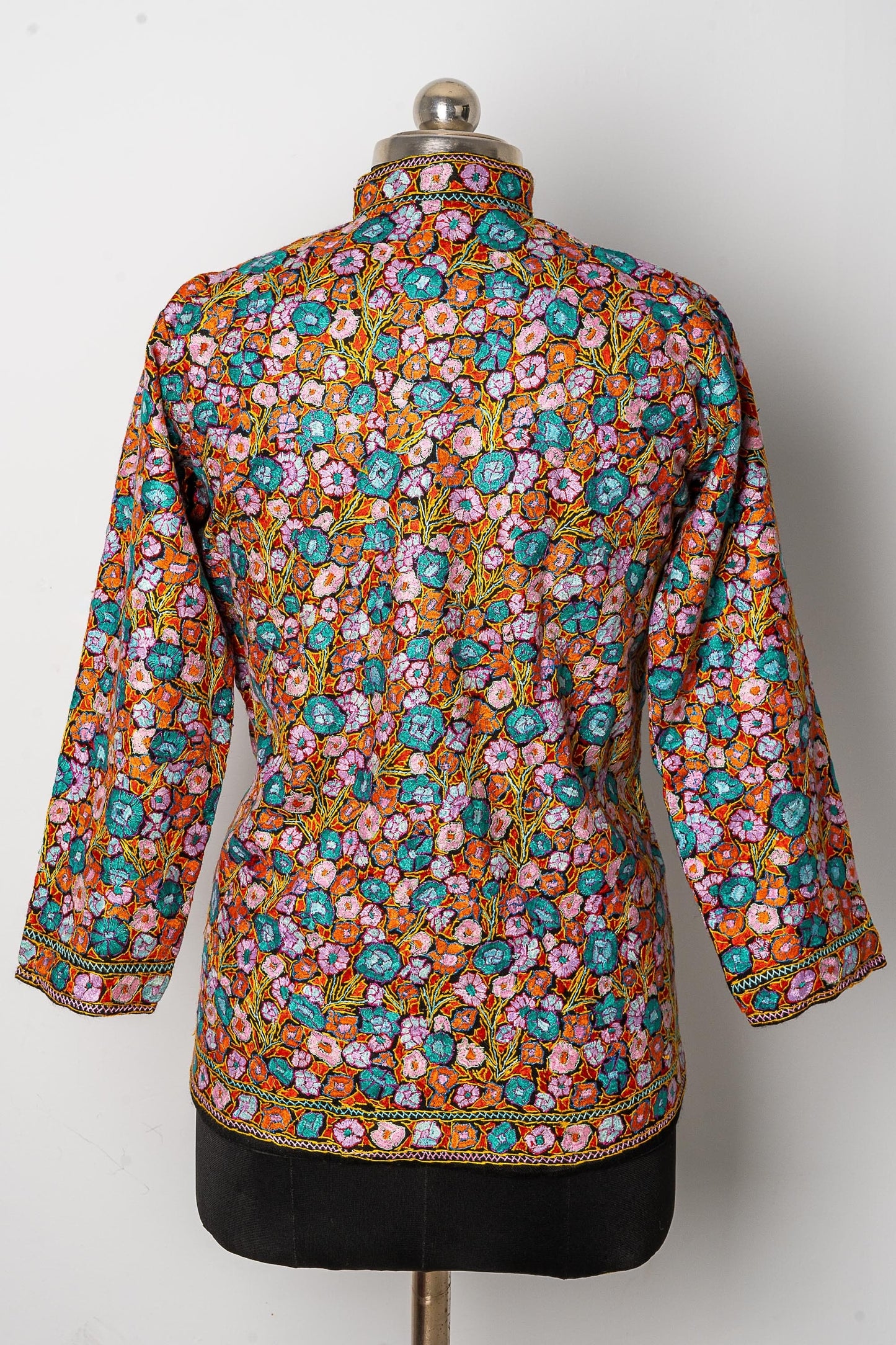 Intricate Paper Mache Hand-Embroidered Jacket