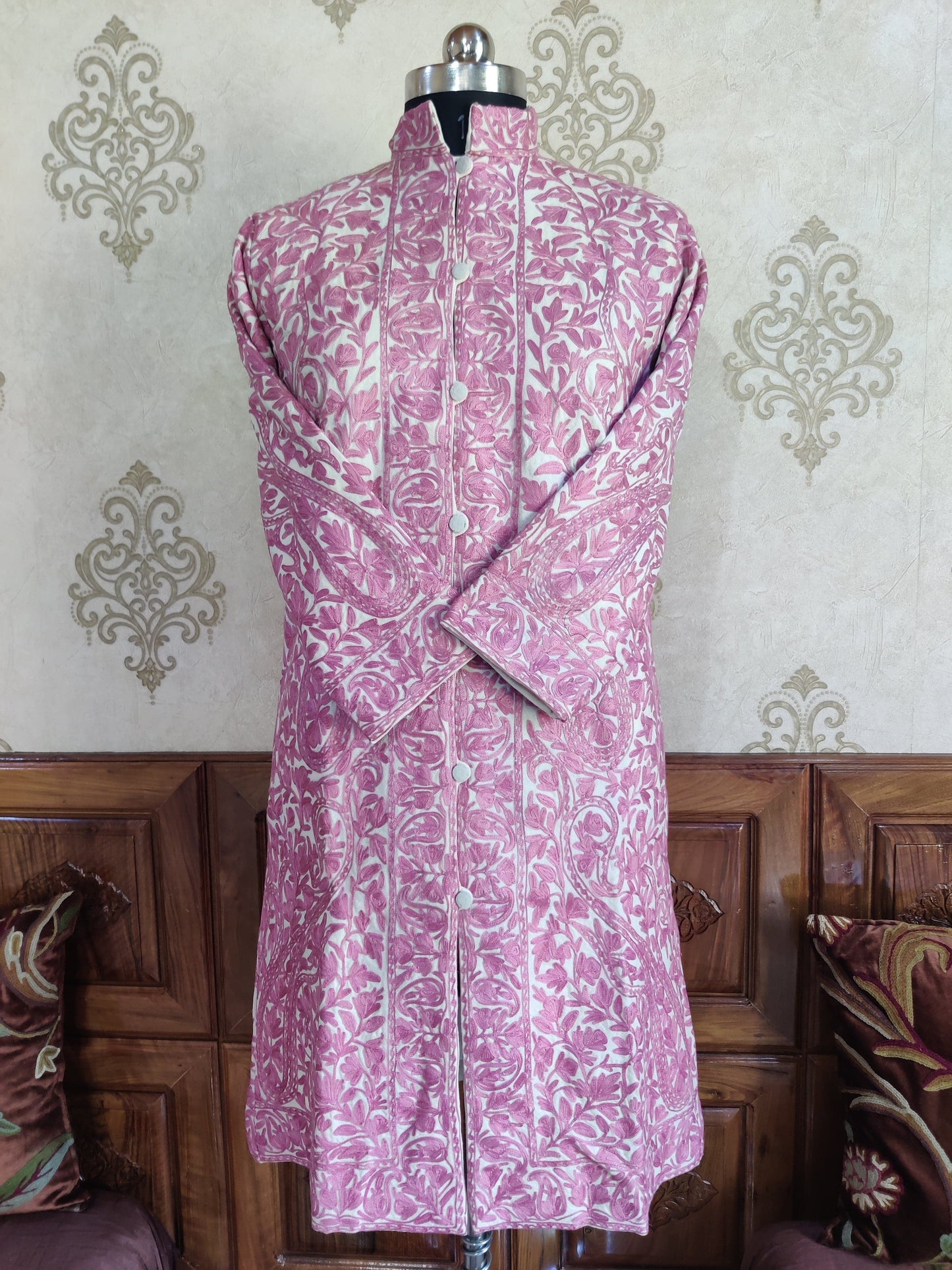 Blossom Majesty Kashmiri Embroidered Jacket