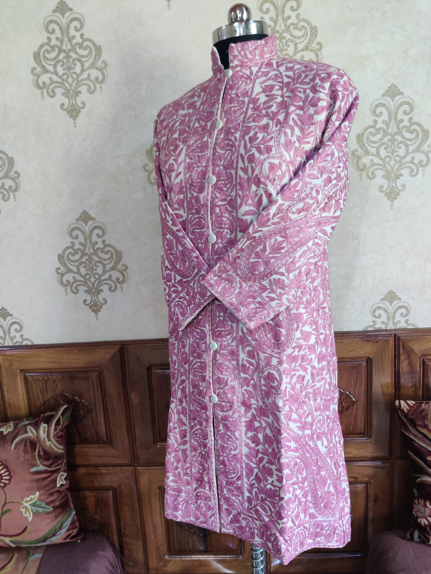 Blossom Majesty Kashmiri Embroidered Jacket