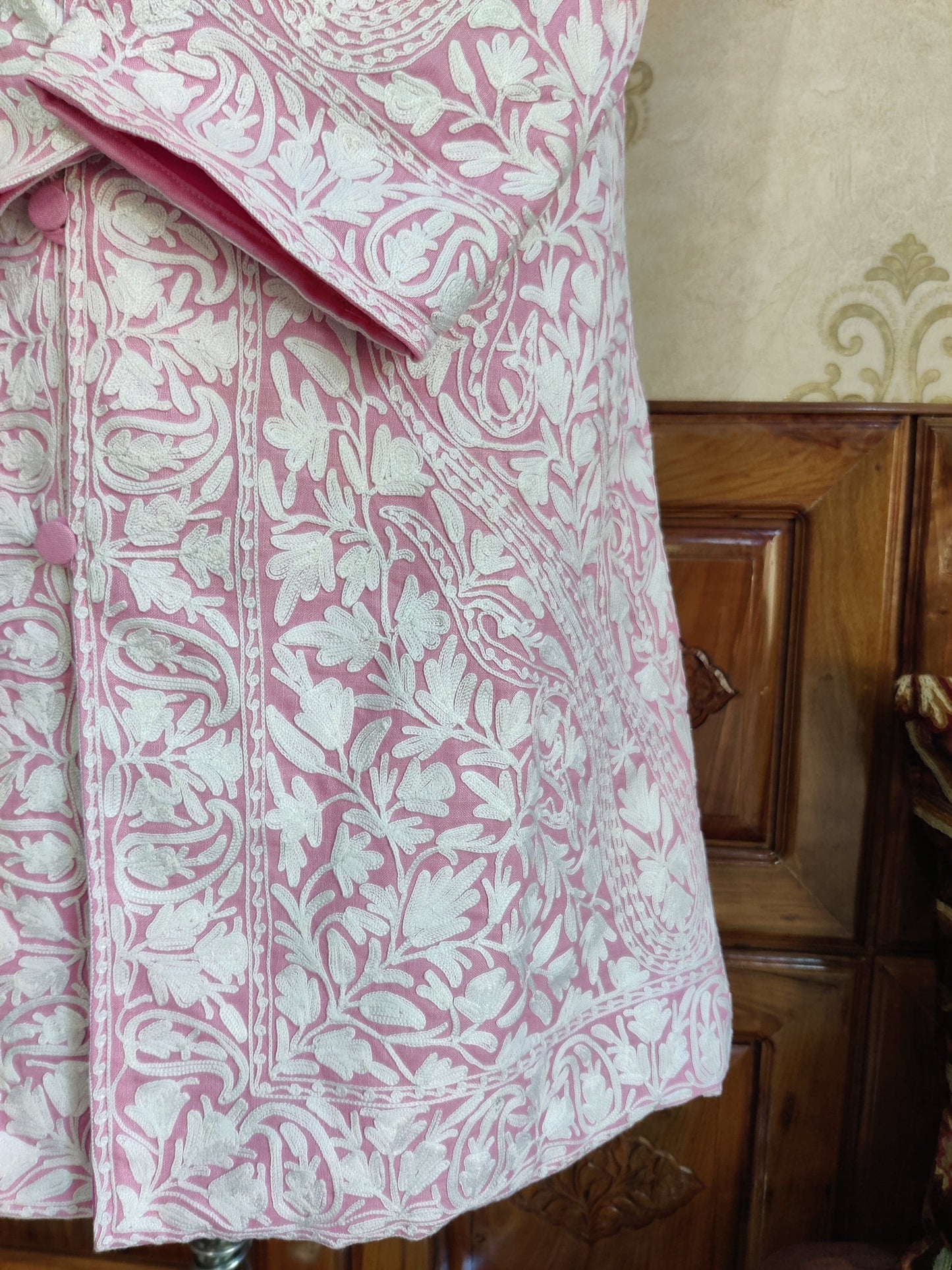 Gulabi Shahana Kashmiri Embroidered Jacket