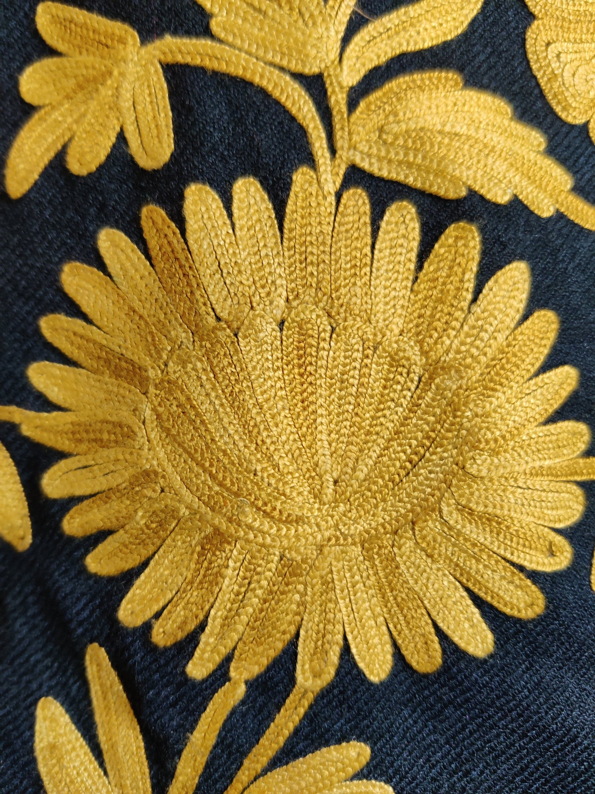 Long kashmiri jacket with Aari Embroidery - KashmKari