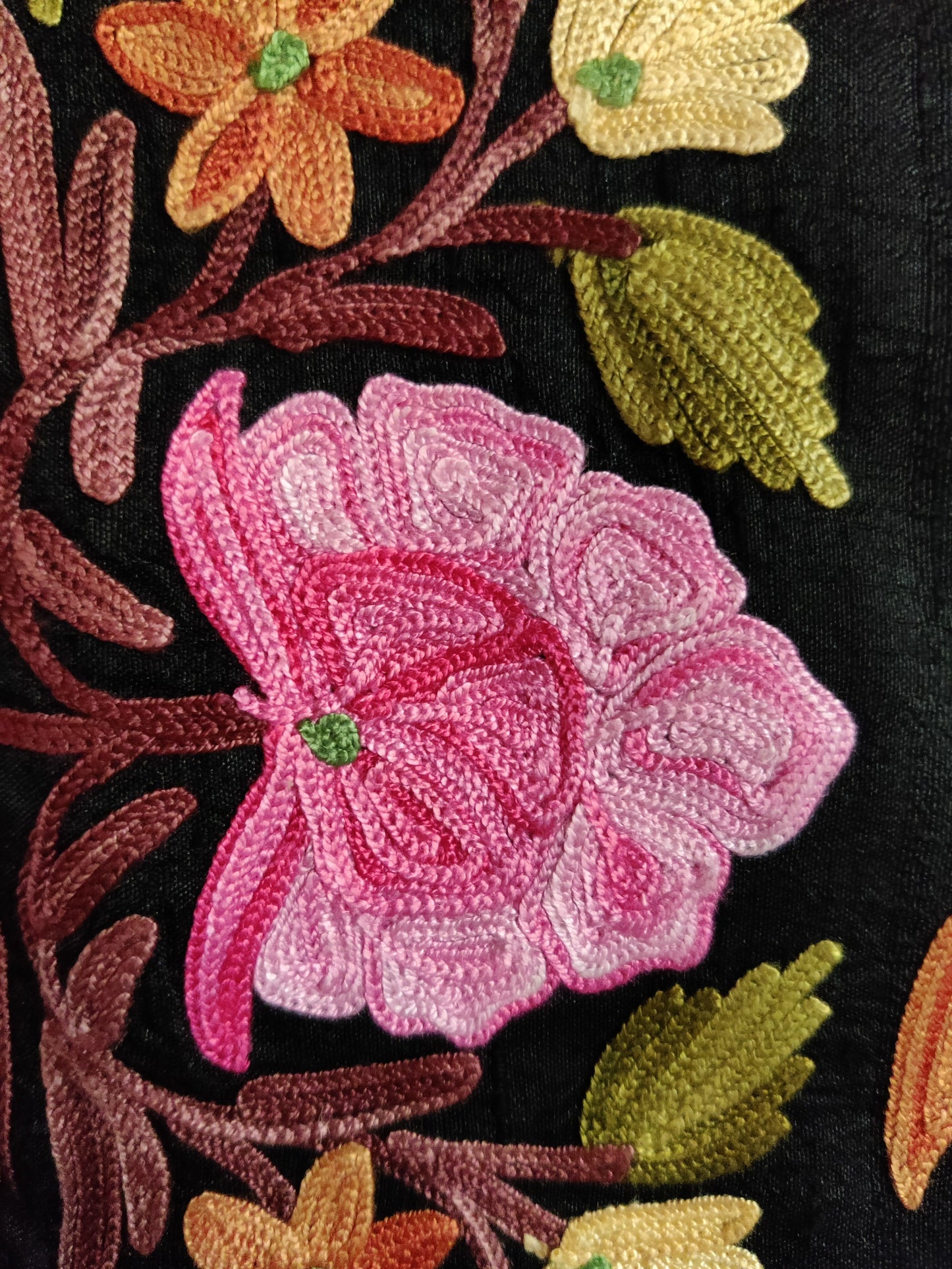 Vibrant Kashmiri Embroidered Jacket - KashmKari