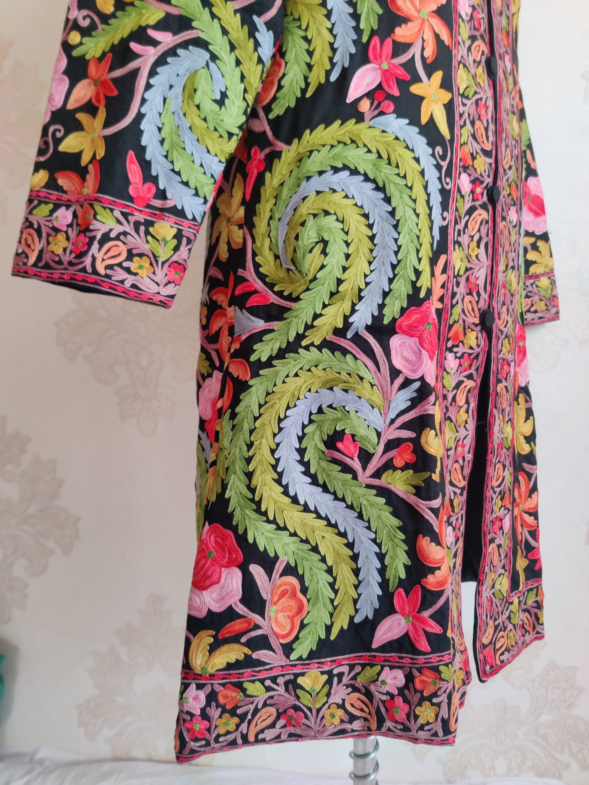 Long Kashmiri Boho Jacket