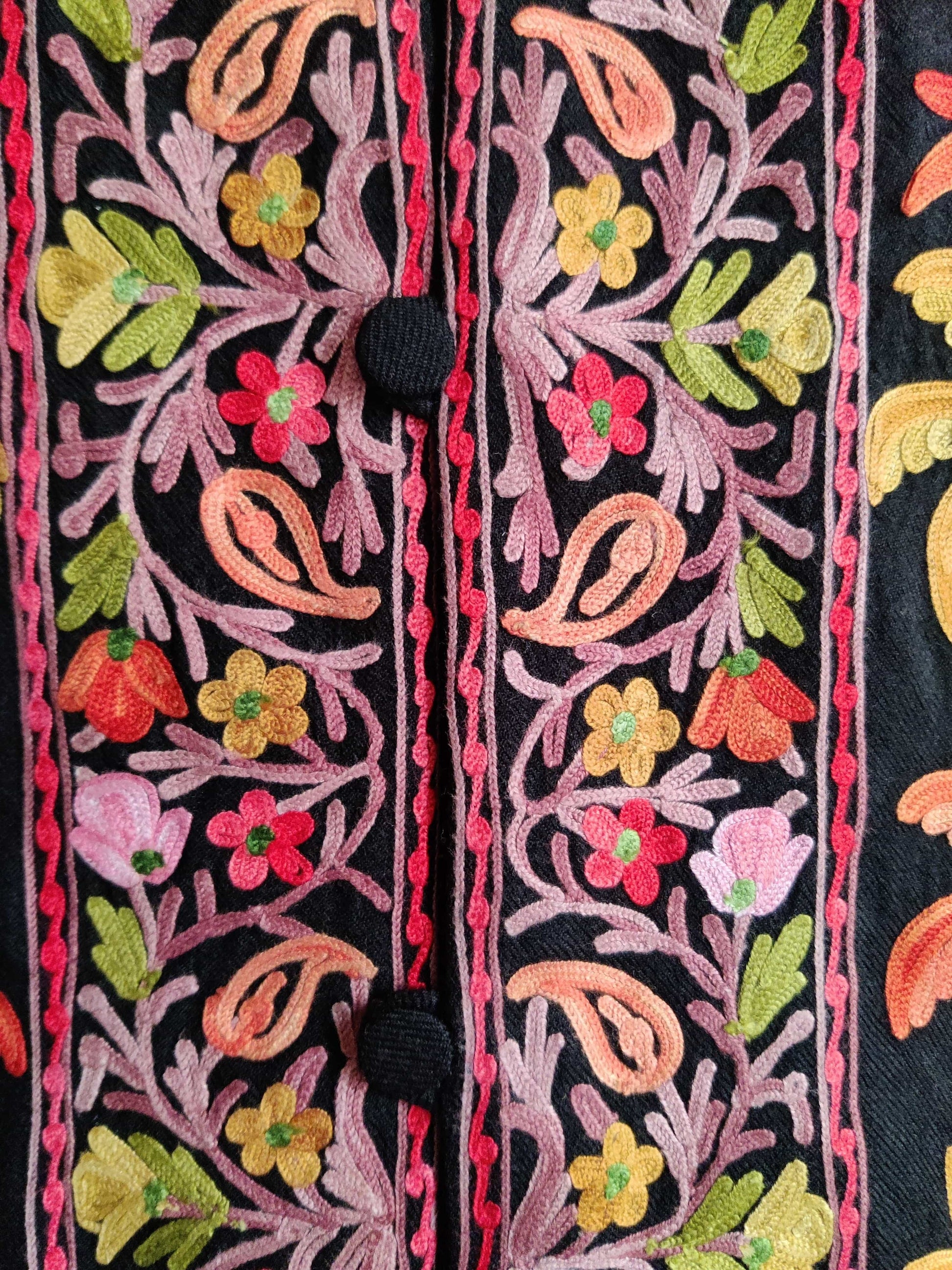 Long Kashmiri Boho Jacket