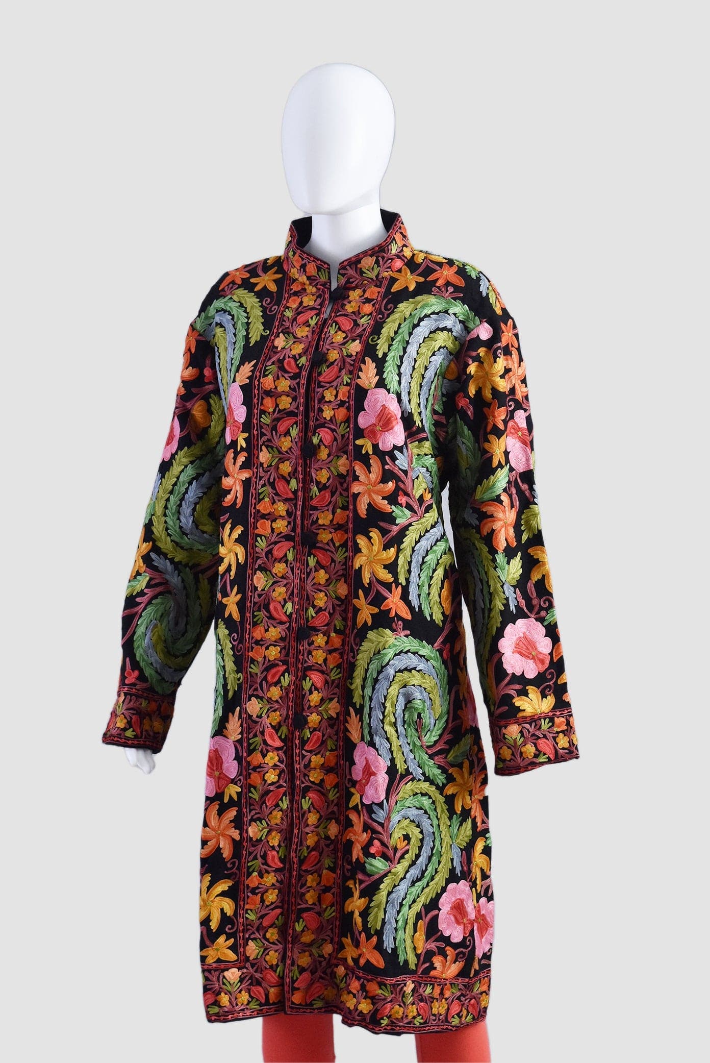 Long Kashmiri Boho Jacket