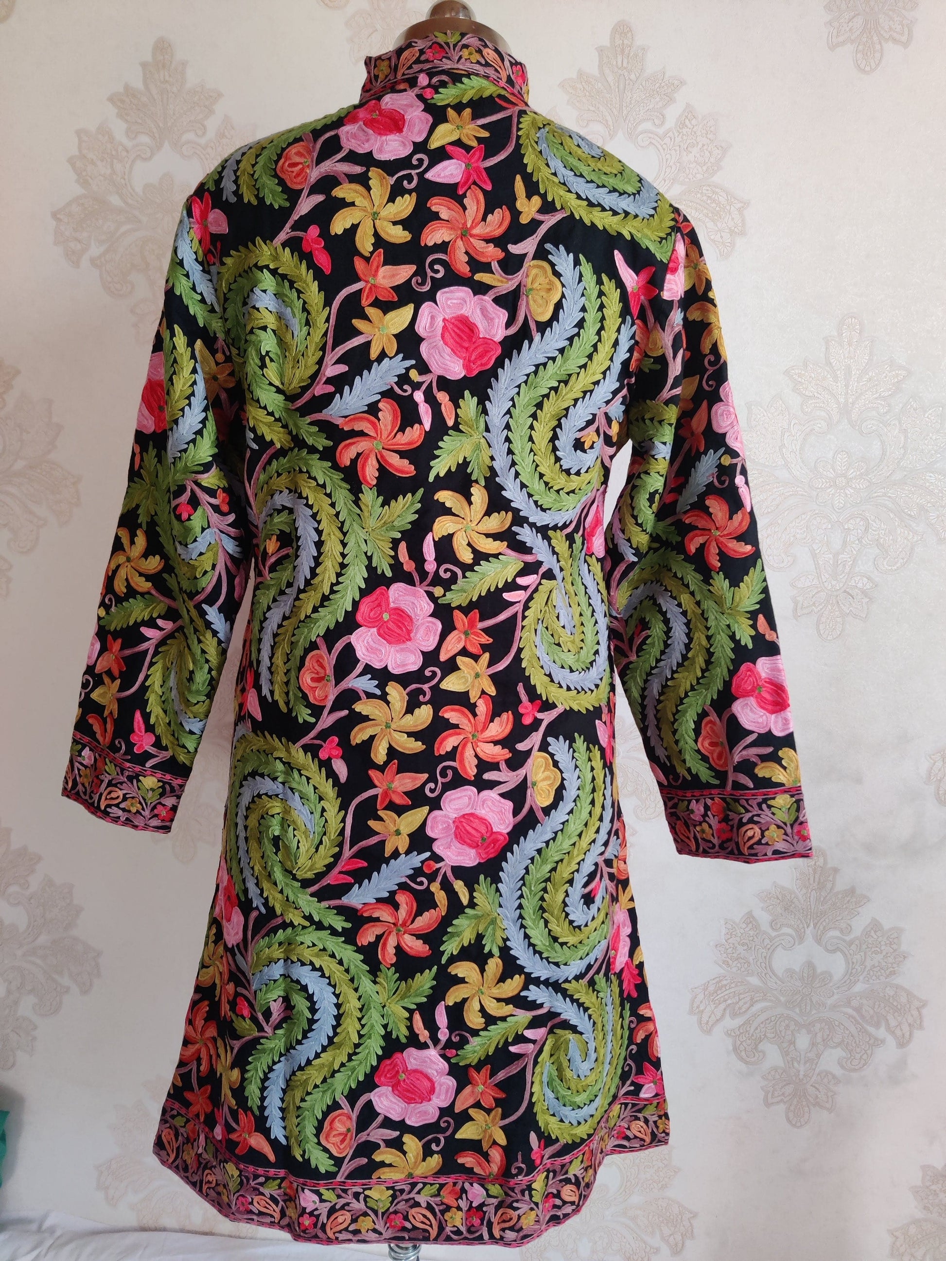 Long Kashmiri Boho Jacket