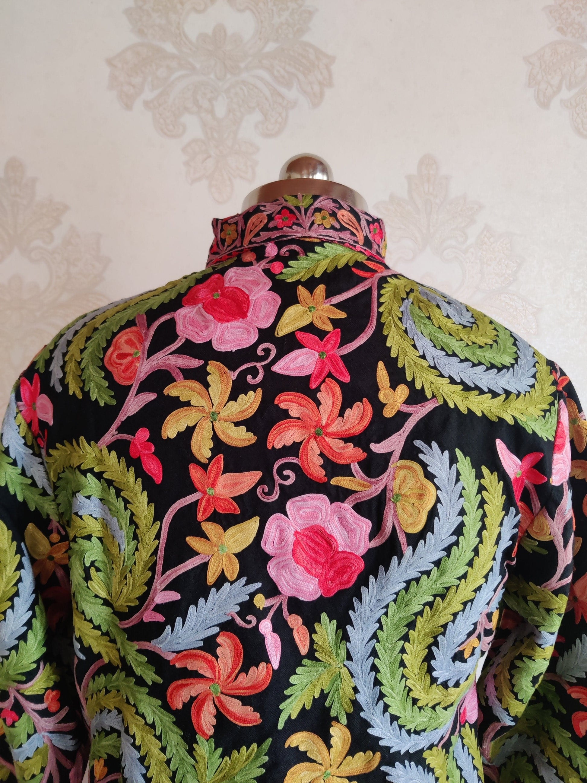 Long Kashmiri Boho Jacket