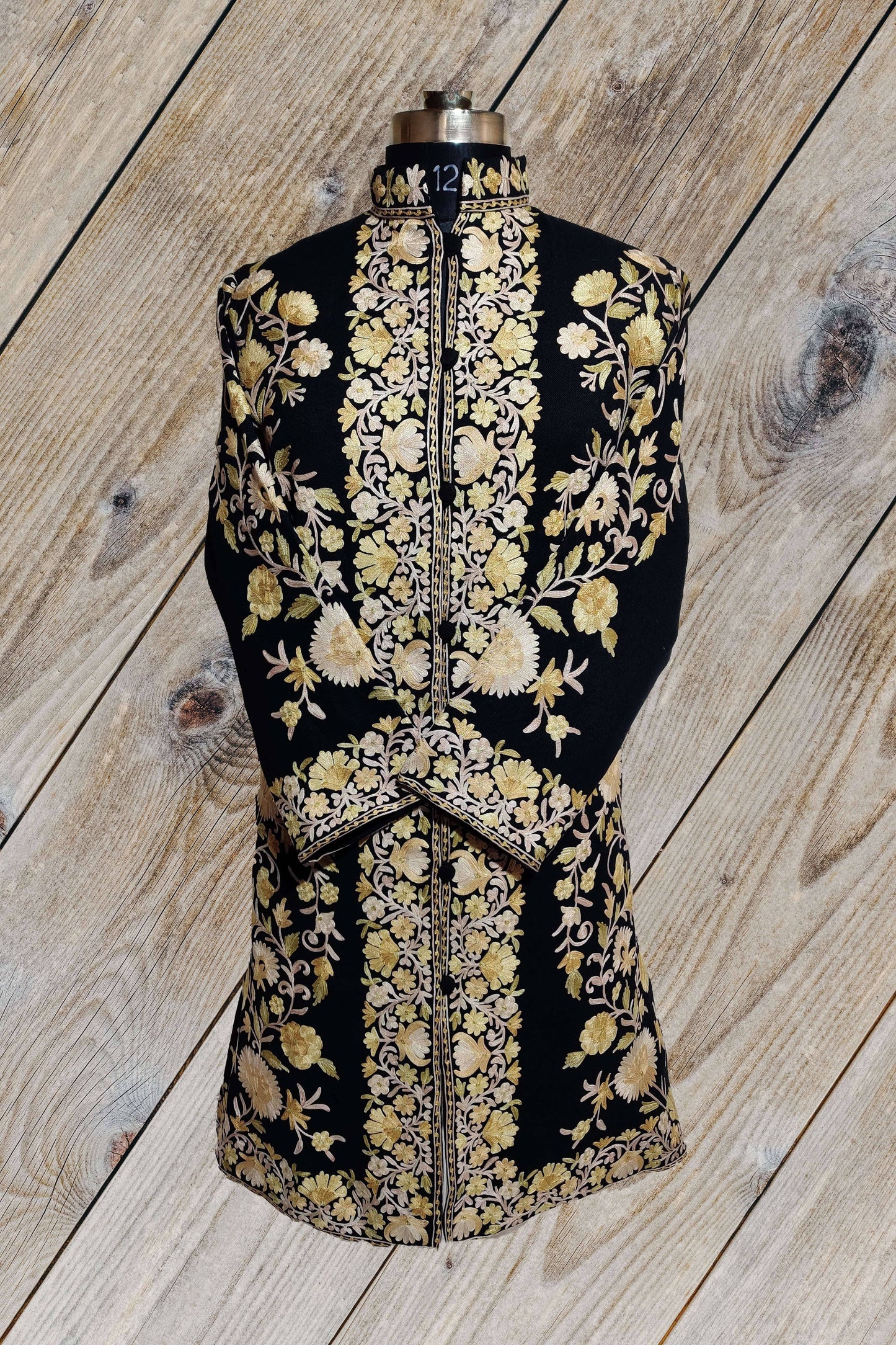 Long Kashmiri Woolen Jacket