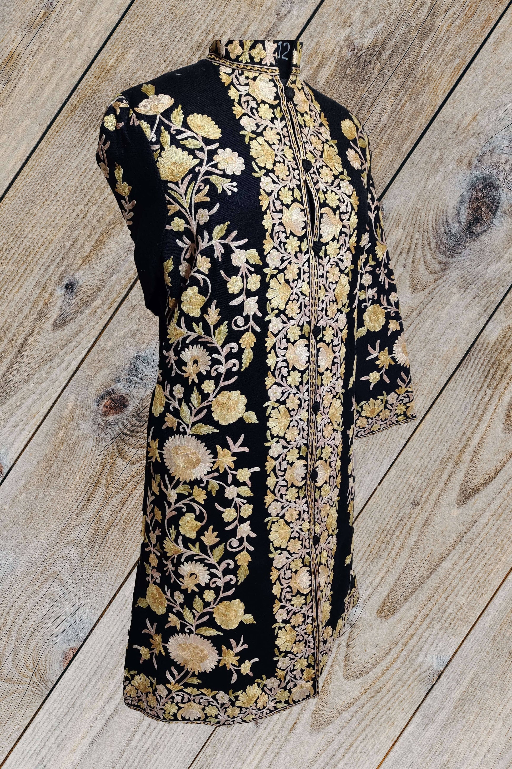 Long Kashmiri Woolen Jacket