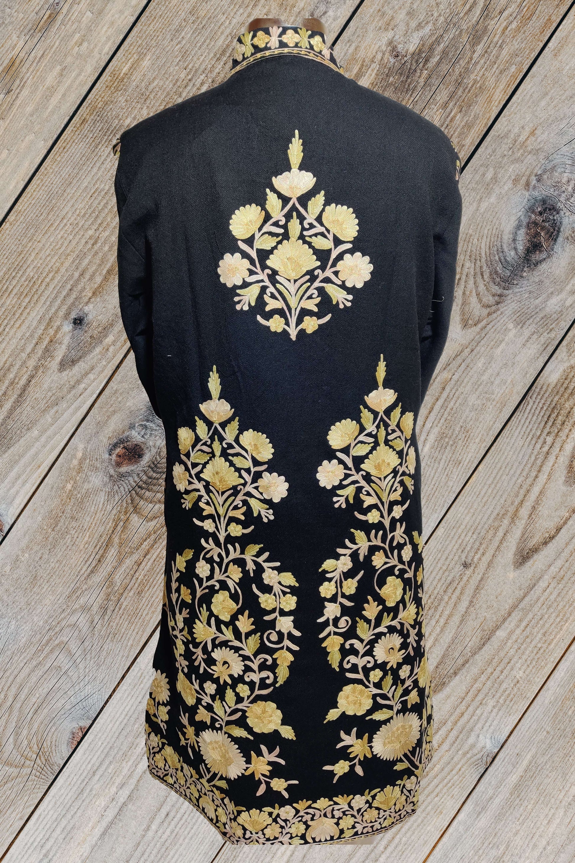 Long Kashmiri Woolen Jacket