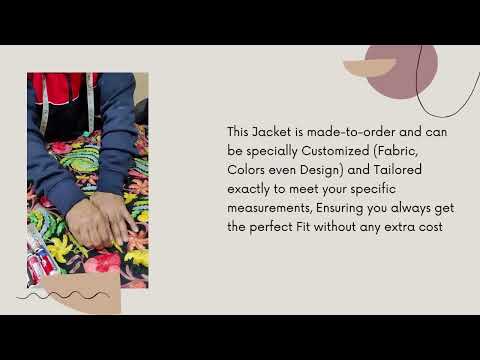 Long Kashmiri Boho Jacket