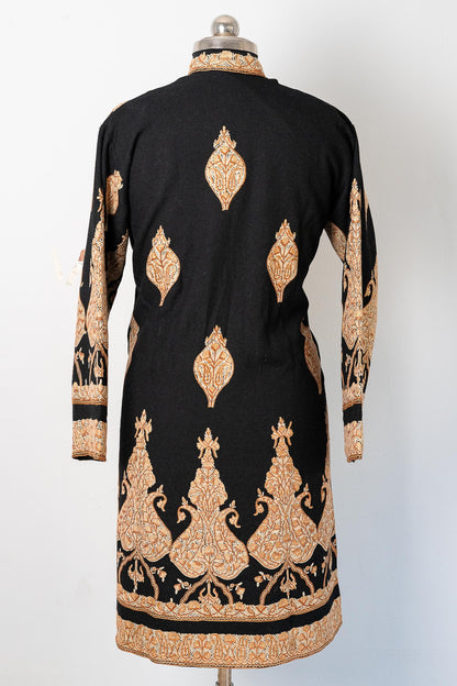 Noor-e-Shehzaadi: Kashmiri Hand Aari Regalia Jacket