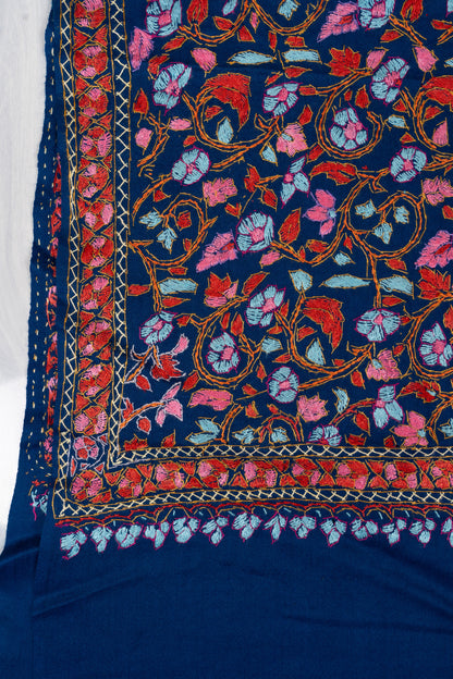 Papier-Mâché Neel Gul Sozni Merino Scarf
