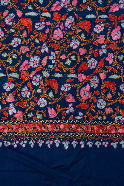 Papier-Mâché Neel Gul Sozni Merino Scarf