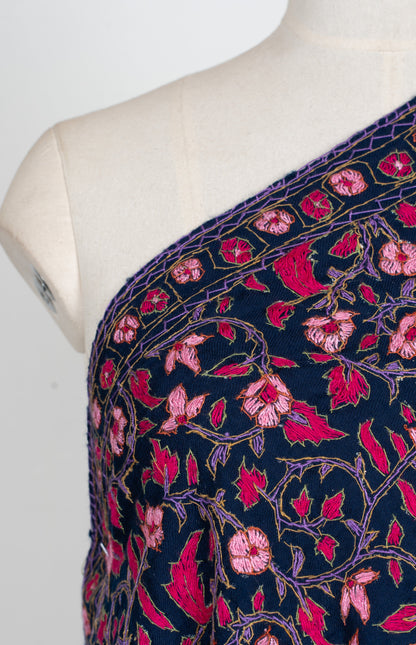 Papier-Mâché Shabnam Gul Sozni Merino Scarf