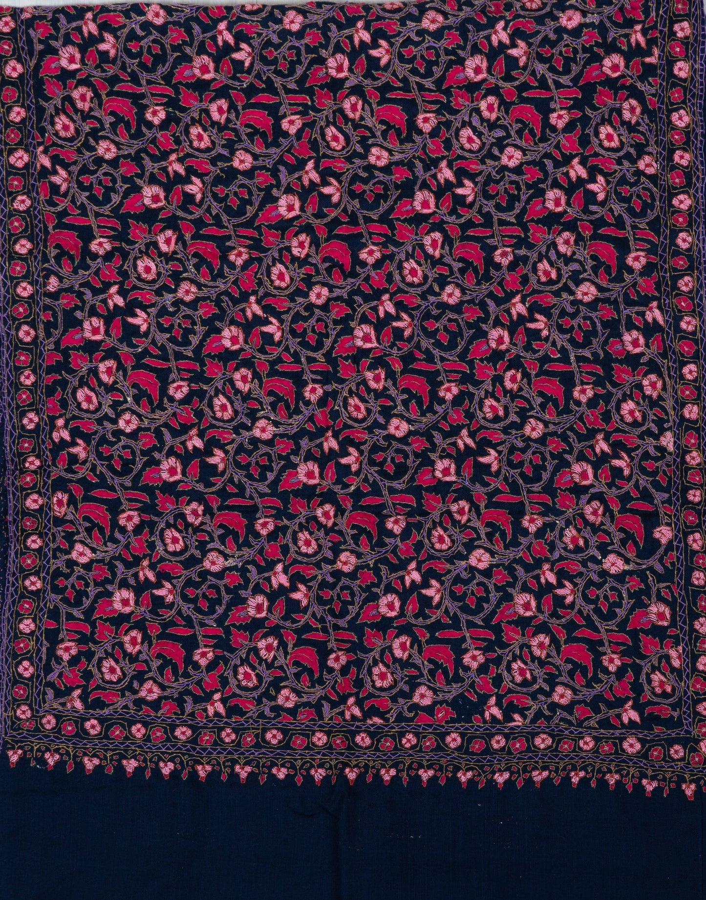 Papier-Mâché Shabnam Gul Sozni Merino Scarf