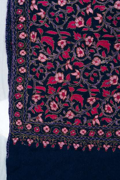 Papier-Mâché Shabnam Gul Sozni Merino Scarf