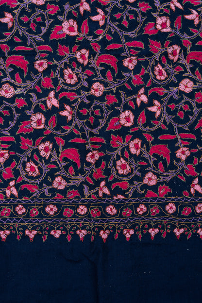 Papier-Mâché Shabnam Gul Sozni Merino Scarf
