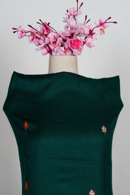 Emerald Grove Sozni Embroidered Suit in Wool Blend