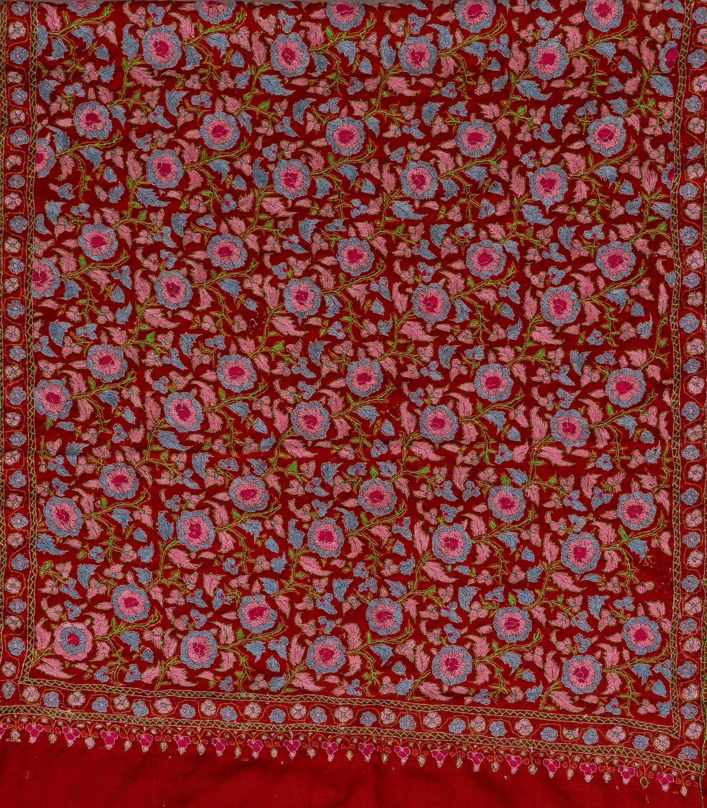 Gul-e-Gulnaar Papier Mache Kashmiri Shawl