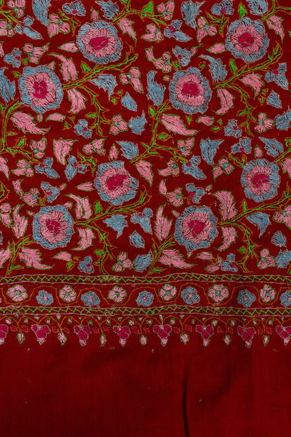 Gul-e-Gulnaar Papier Mache Kashmiri Shawl