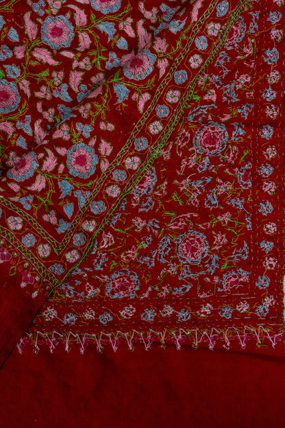 Gul-e-Gulnaar Papier Mache Kashmiri Shawl