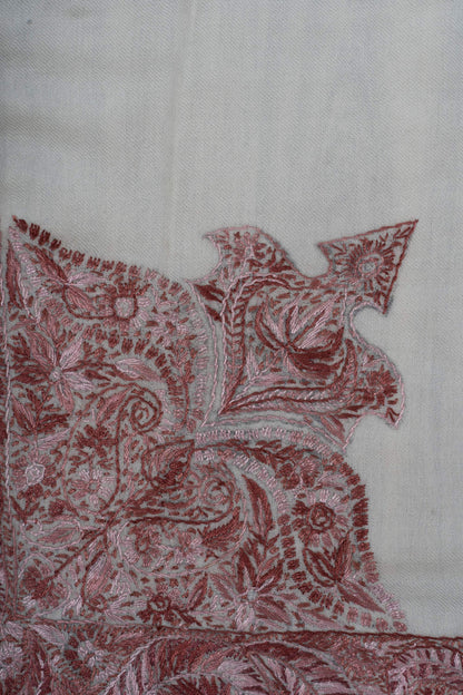 Oasis Blush Rumal 58 inches — Sozni Hand Embroidered