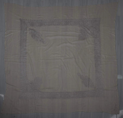 Moonstone Veil Rumal 58 inches — Sozni Hand Embroidered