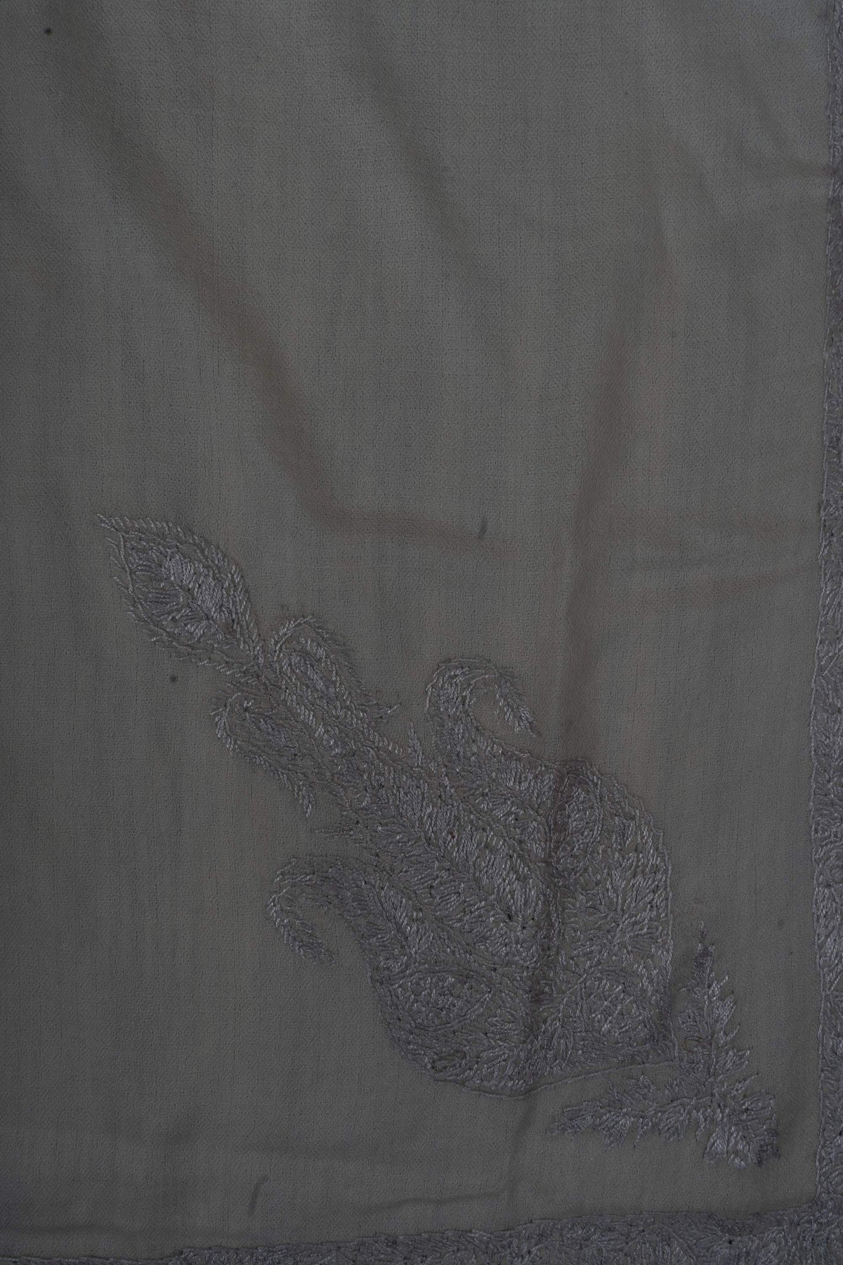 Moonstone Veil Rumal 58 inches — Sozni Hand Embroidered