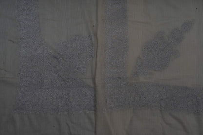 Moonstone Veil Rumal 58 inches — Sozni Hand Embroidered