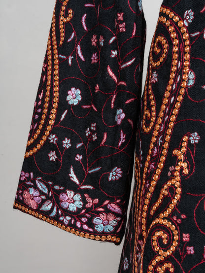 Twilight Garden: Sozni Hand Embroidered jacket