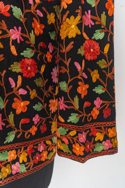 Garden of Eden Kashmiri Aari Embroidery Short Jacket