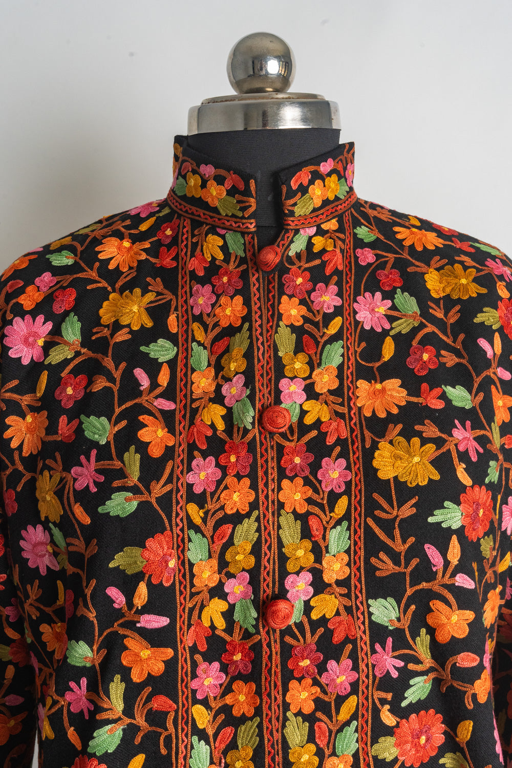 Garden of Eden Kashmiri Aari Embroidery Short Jacket