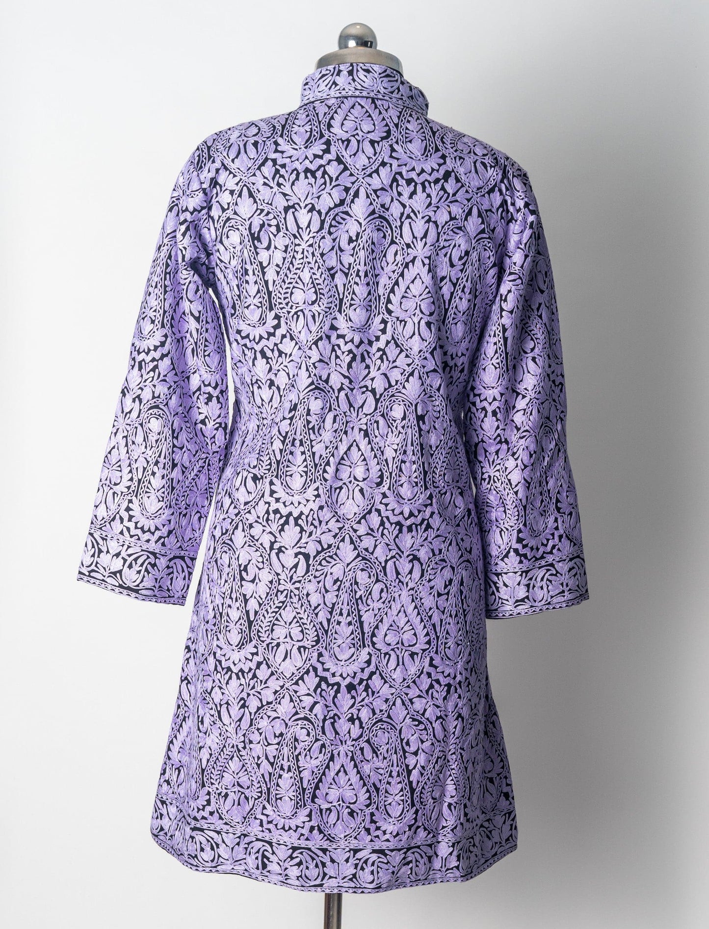 Kashmiri Jacket with All over Aari Embroidery