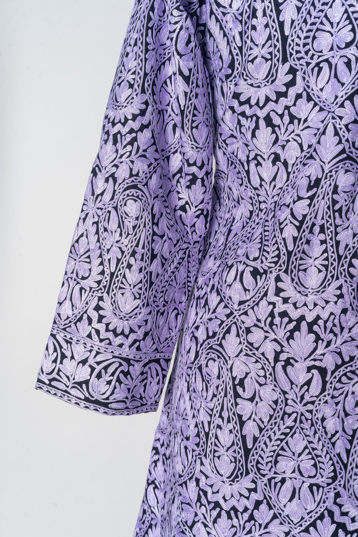 Kashmiri Jacket with All over Aari Embroidery