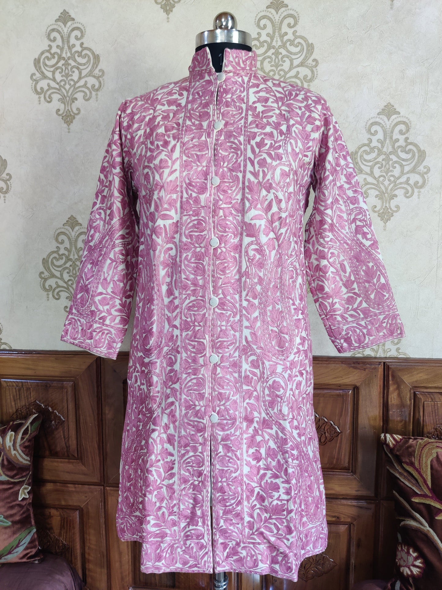 Blossom Majesty Kashmiri Embroidered Jacket