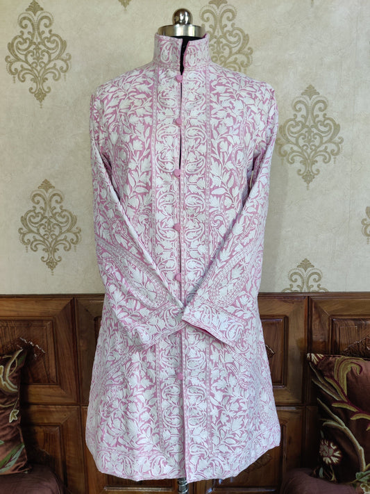Gulabi Shahana Kashmiri Embroidered Jacket