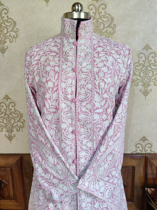 Gulabi Shahana Kashmiri Embroidered Jacket