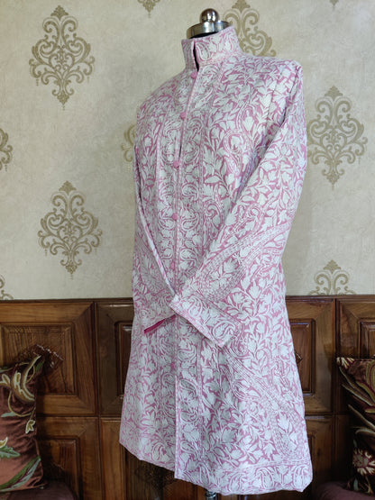 Gulabi Shahana Kashmiri Embroidered Jacket