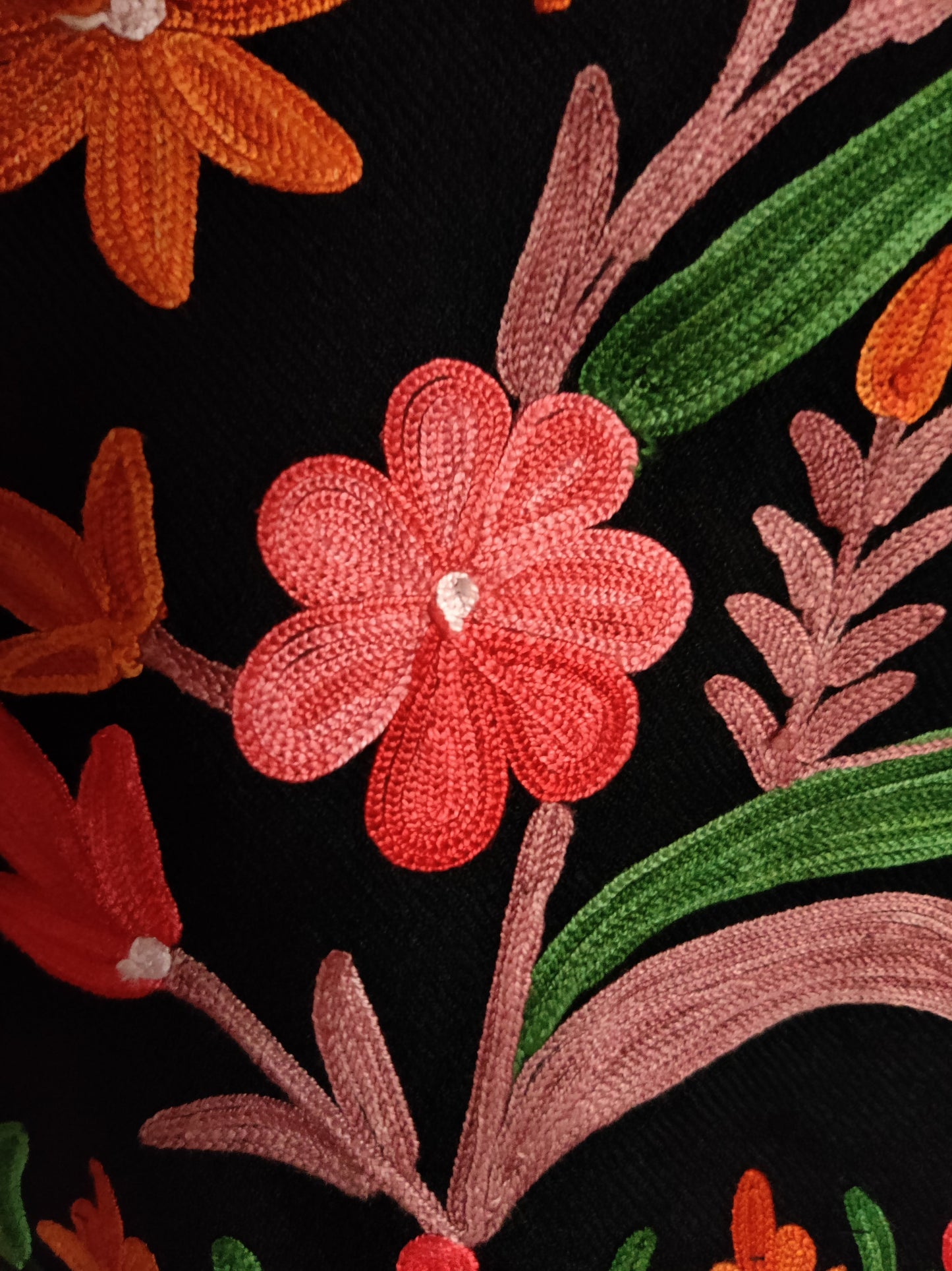 Short kashmiri jacket with Aari Embroidery - KashmKari