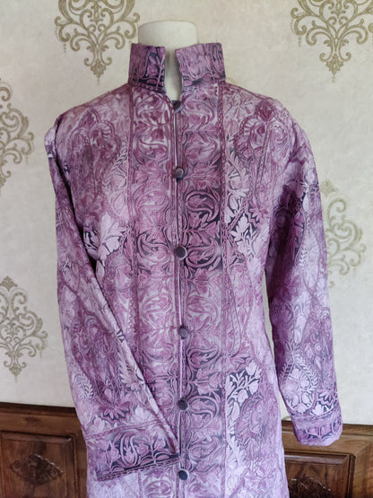 Kashmiri Tye-Dye Aari Jacket - KashmKari
