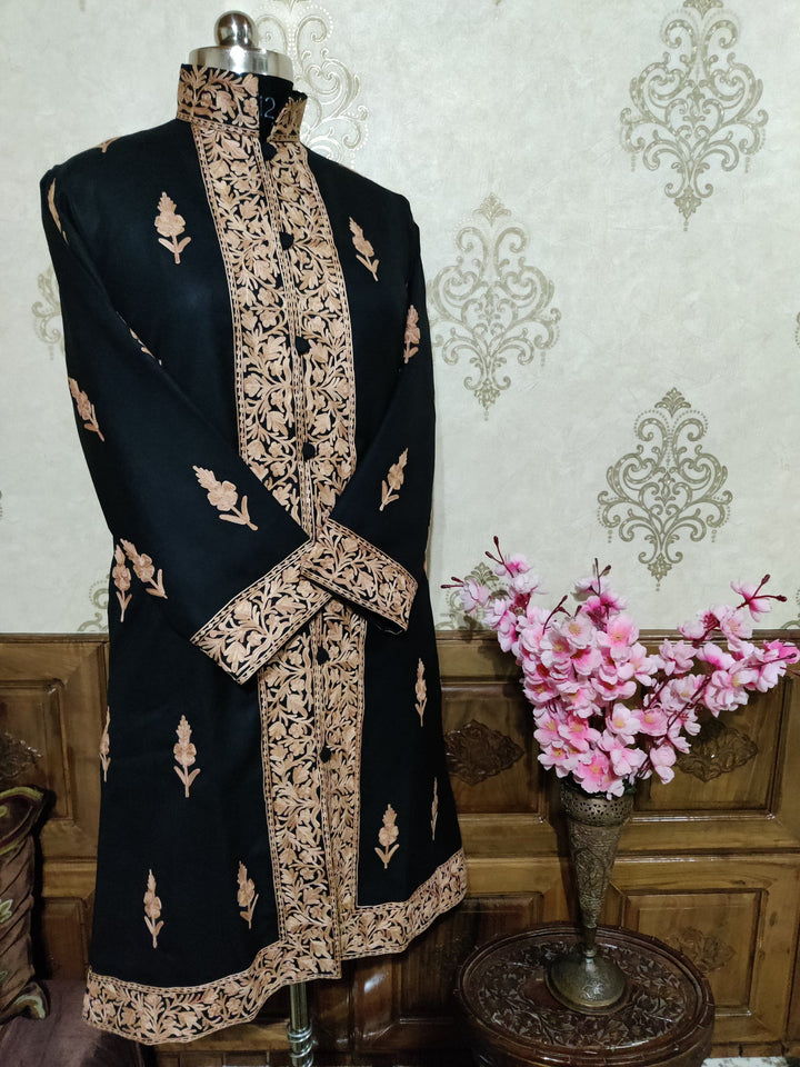 Floral Embroidered Coat