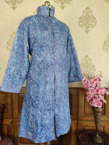 Heavy Paisley-Floral Embroidery