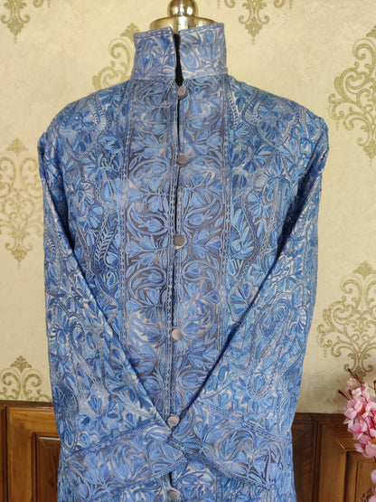 Heavy Paisley-Floral Embroidery