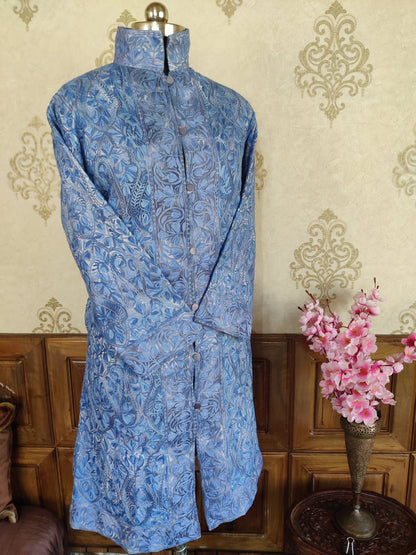 Heavy Paisley-Floral Embroidery