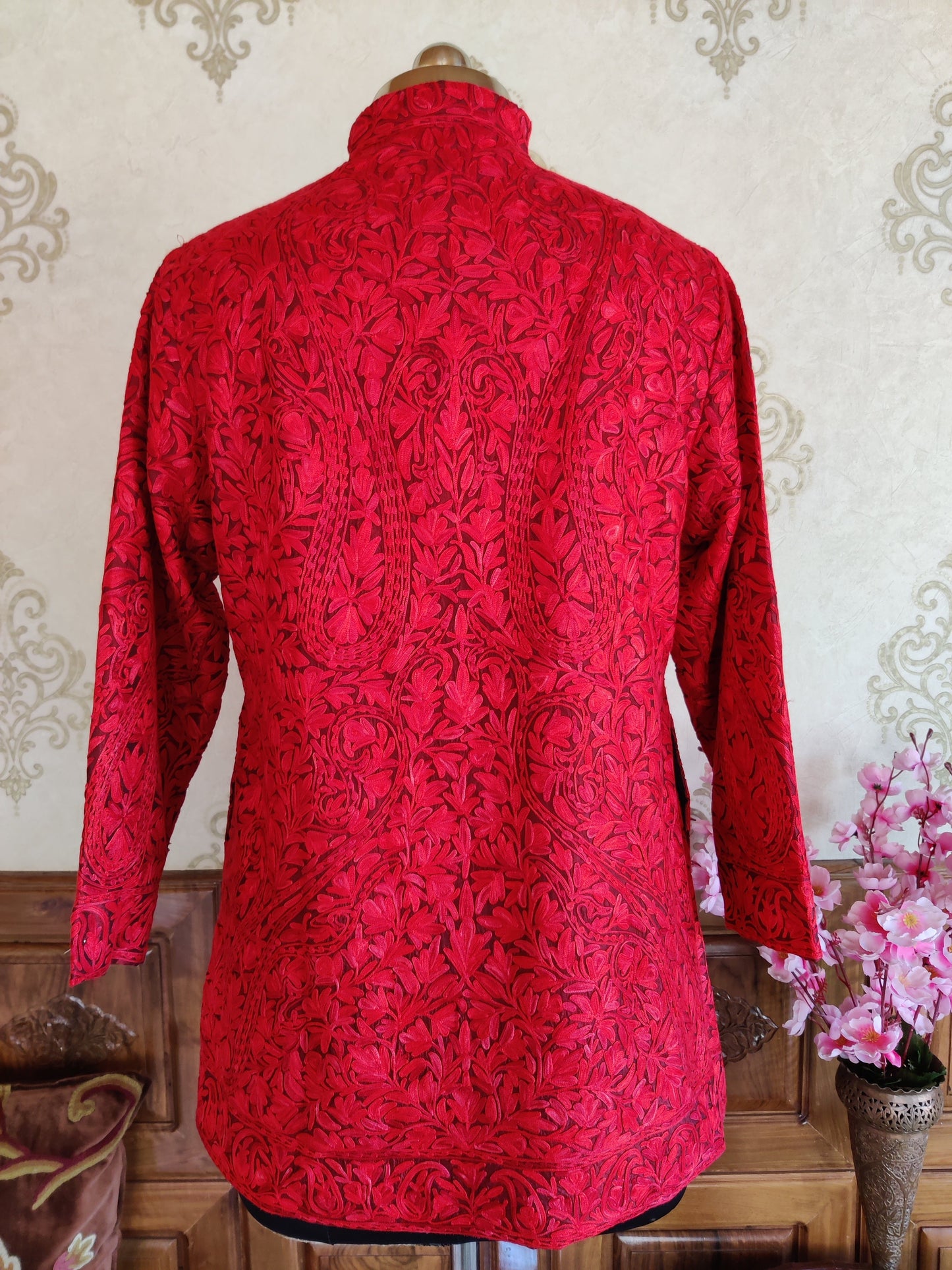 Red Kashmiri Coat