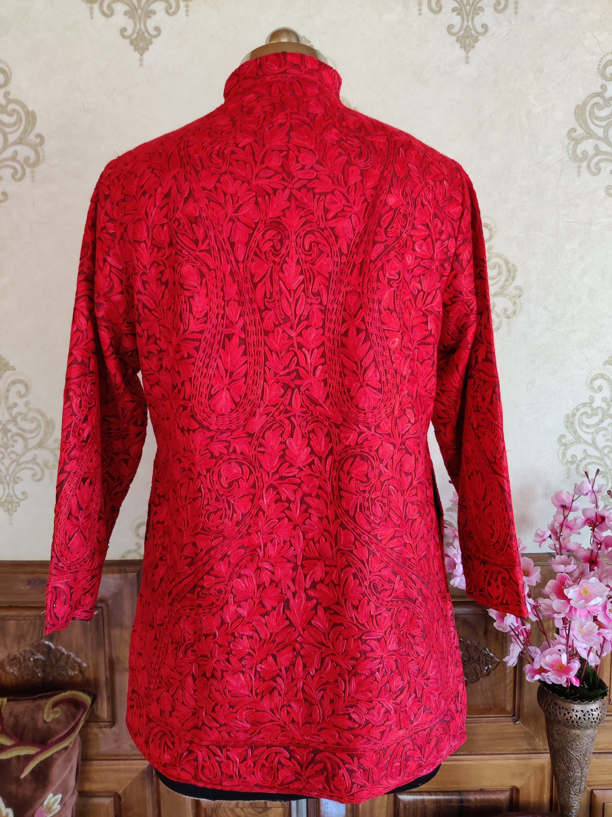 Red Kashmiri Coat