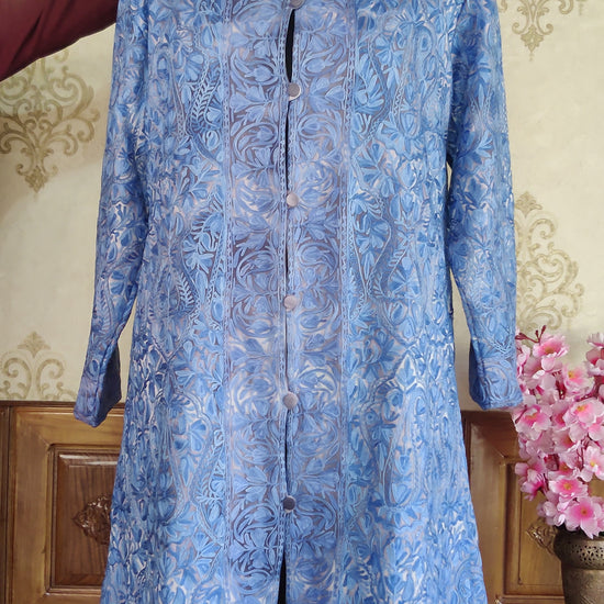 Heavy Paisley-Floral Embroidery